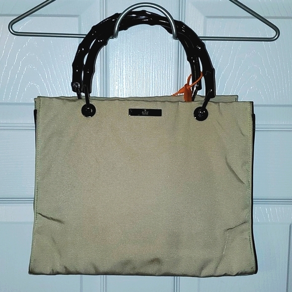 Gucci Handbags - Gucci Bamboo Top Handle Tote